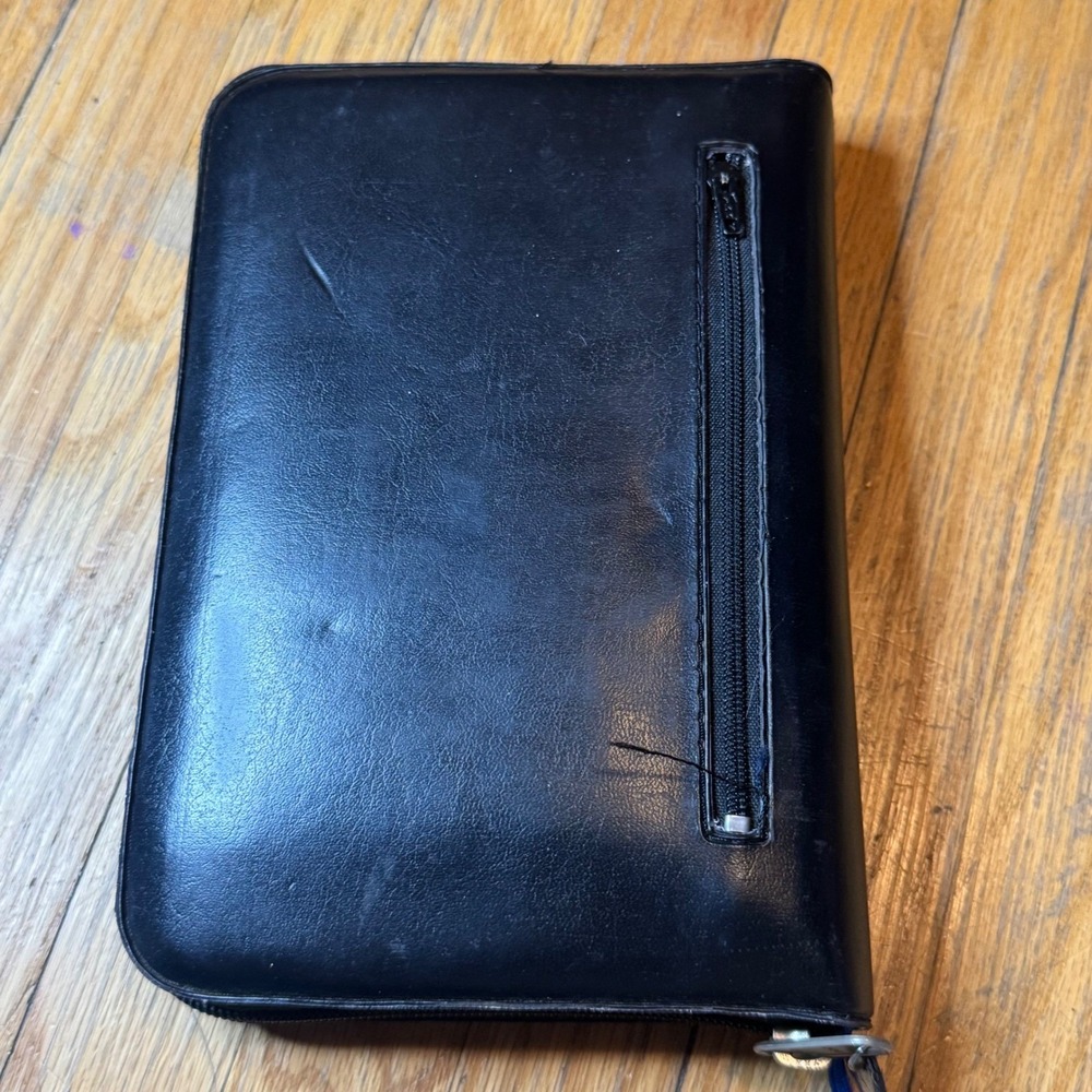 Alkitab Indonesian Bible Kidung Jemaat 1999 Black Zippered Case Silver -READ - Picture 2 of 7